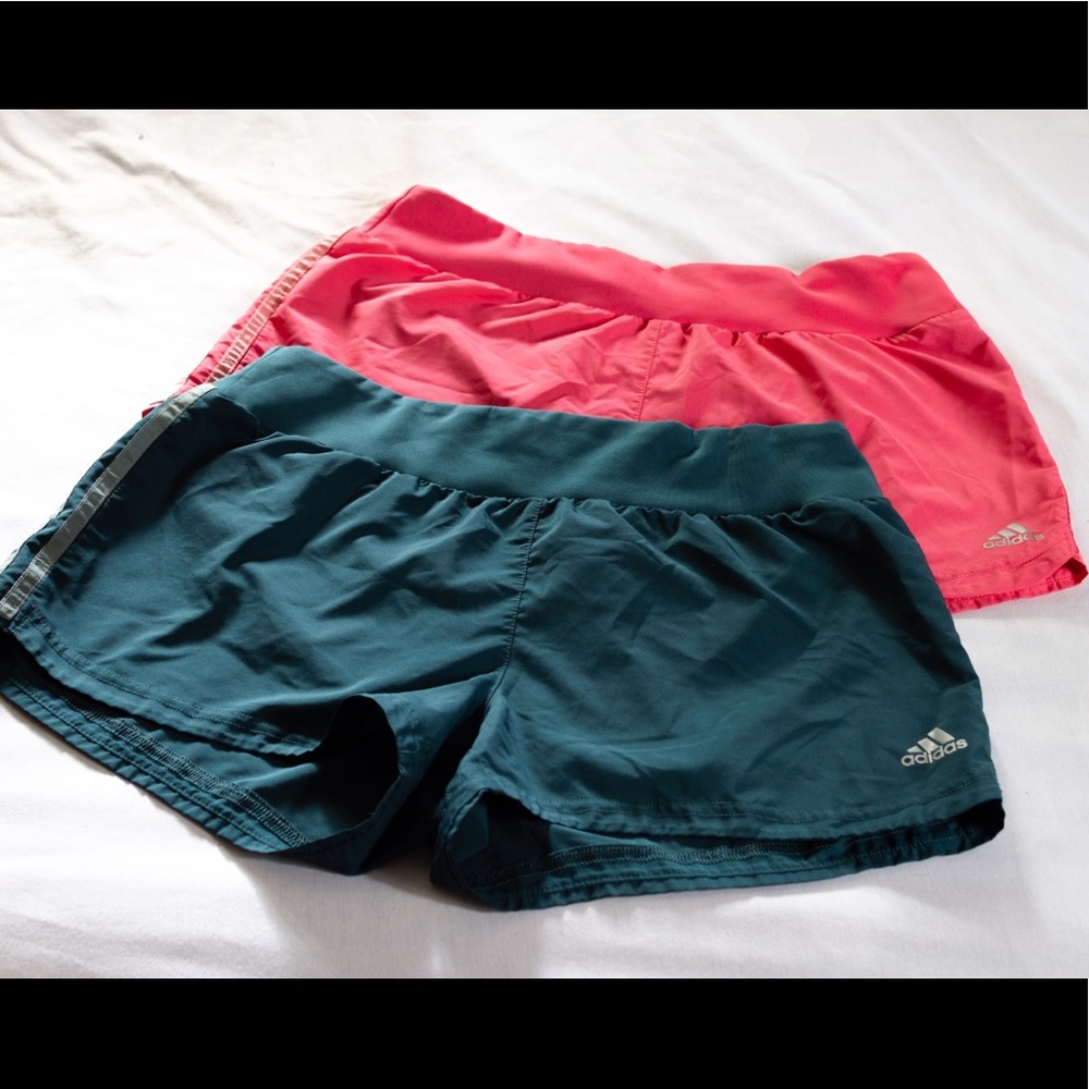 Two Pairs of Adidas Athletic Shorts!